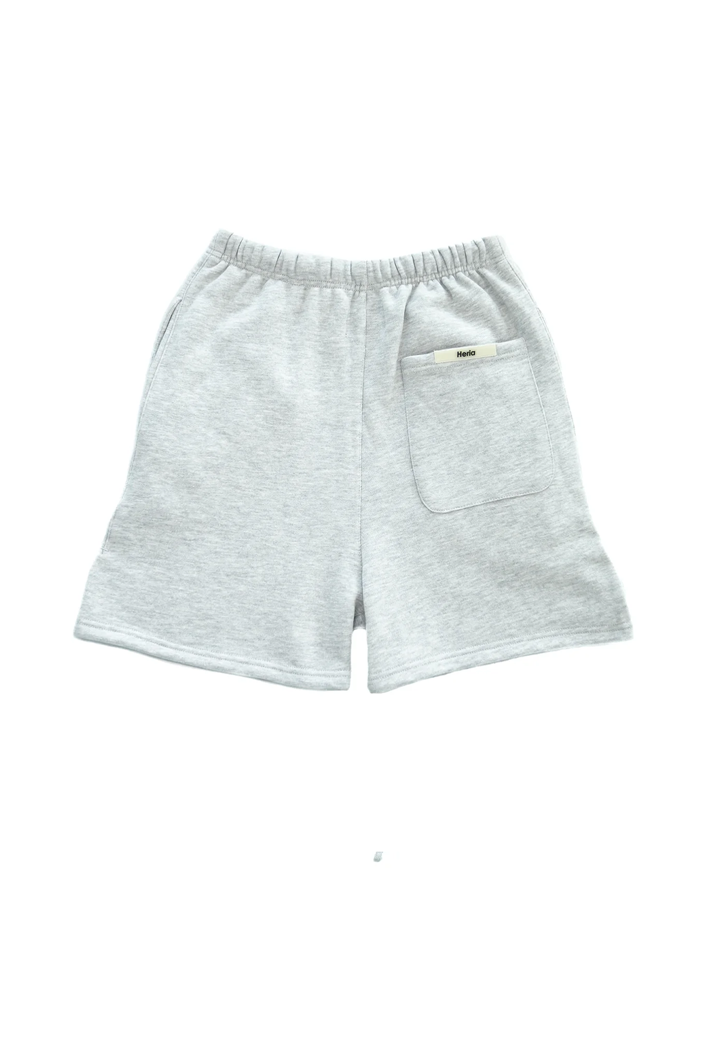 Heria Embroidered Sweat Shorts - Grey 2c