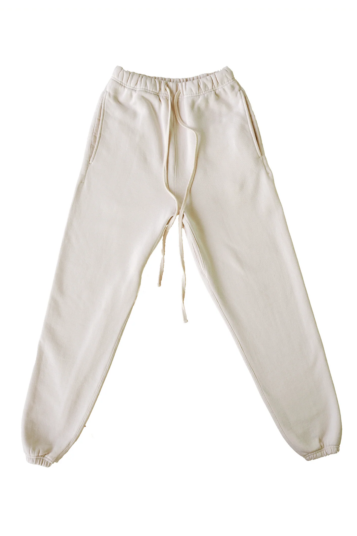 Heria Everyday Relaxed Fit Joggers - Cream 1c