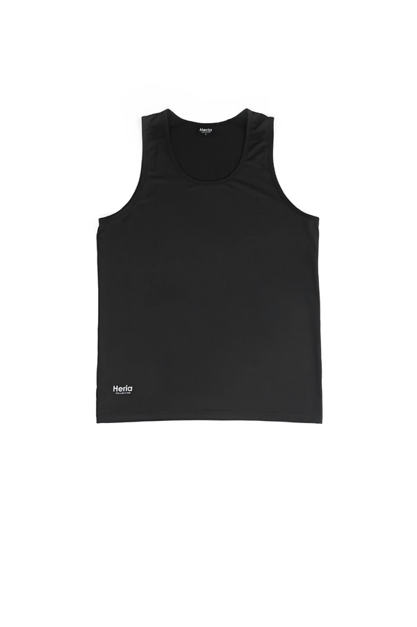 Heria Mesh Tank - Black