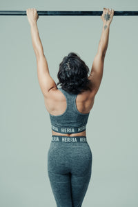 Heria Women's Grey Sports Bra 5c