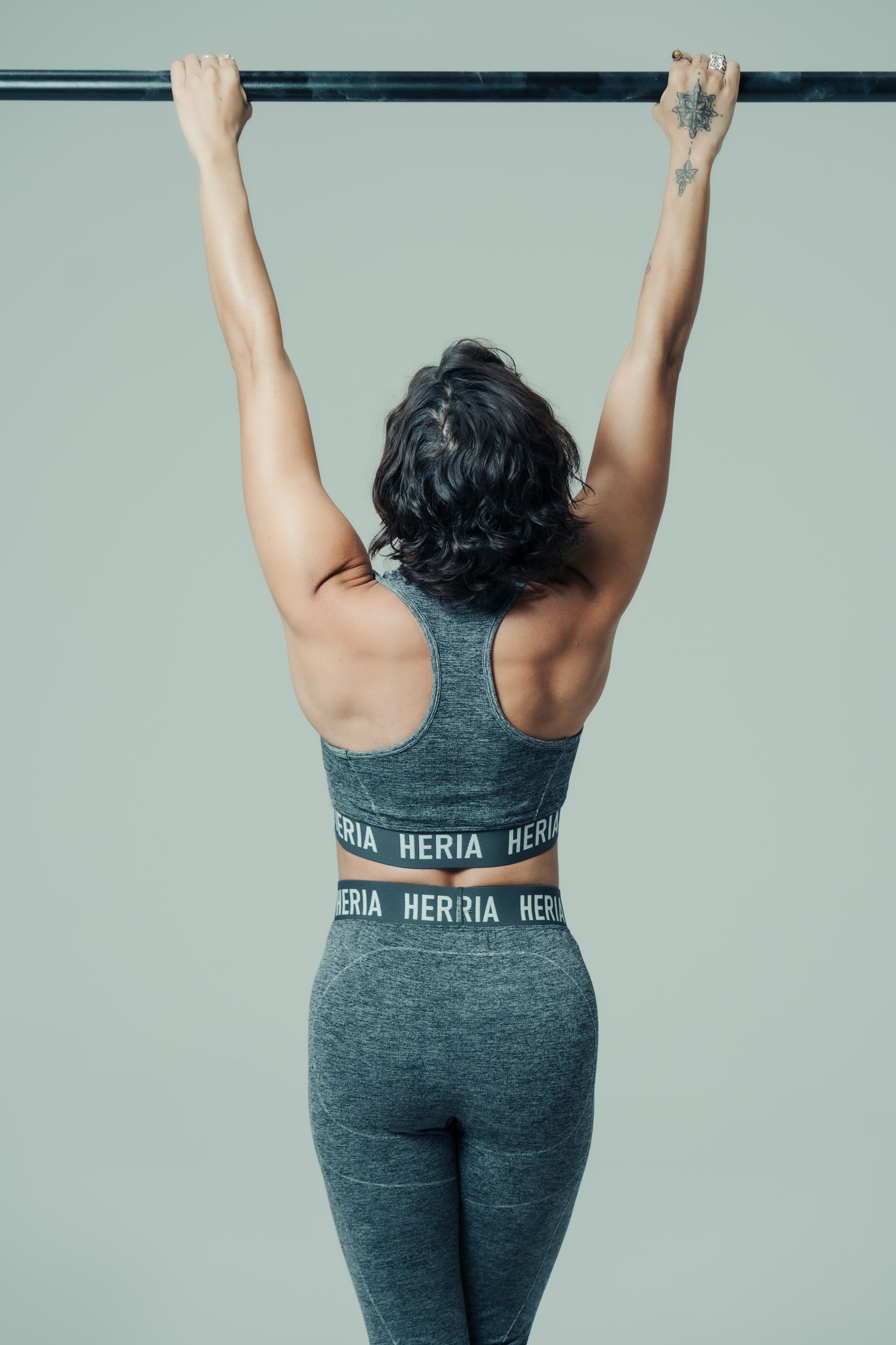 Heria Women's Grey Sports Bra 5c