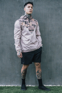 Windbreaker Jacket - Brown 4c