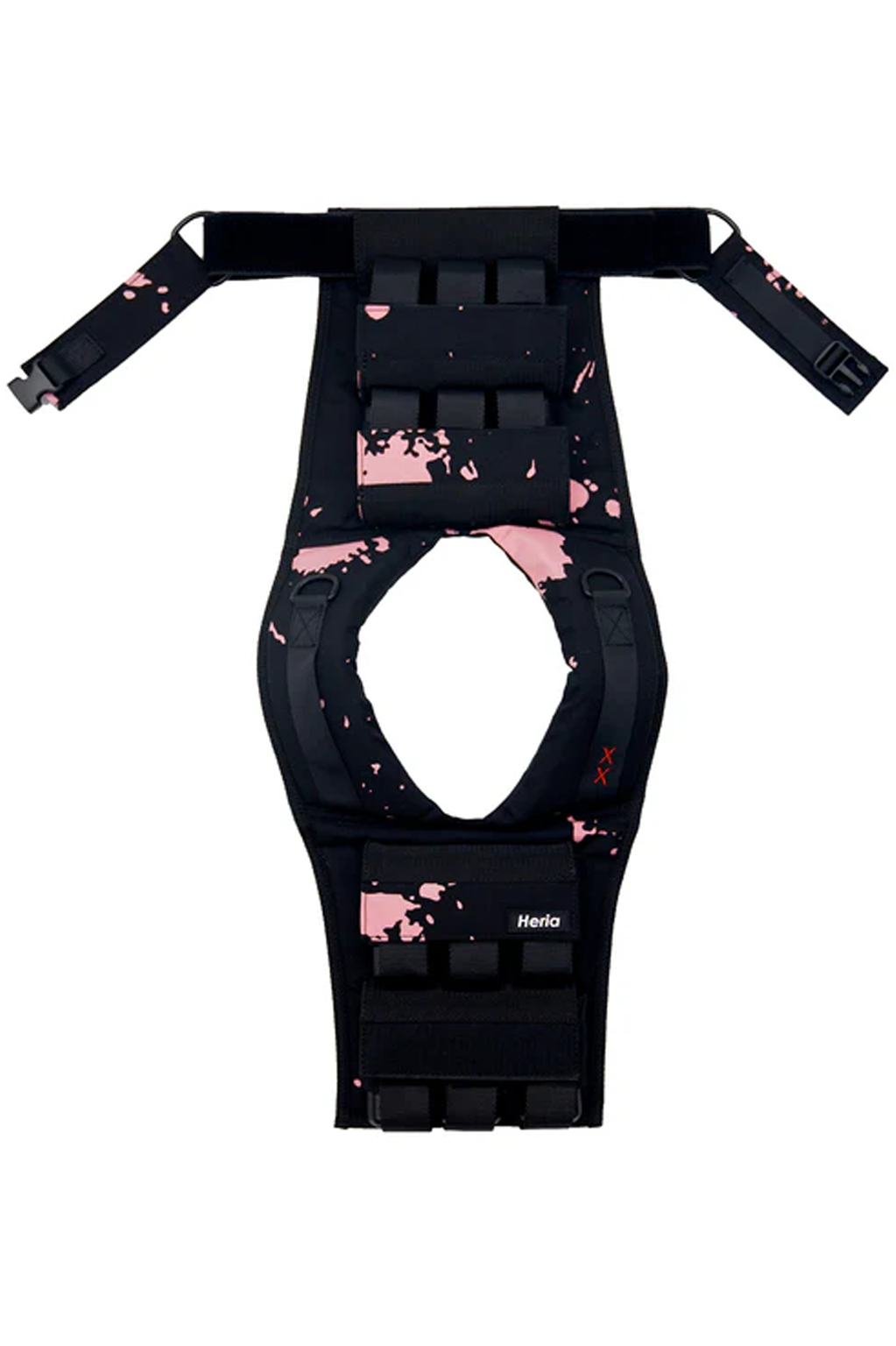 Heria weight vest black pink 28lb 3c