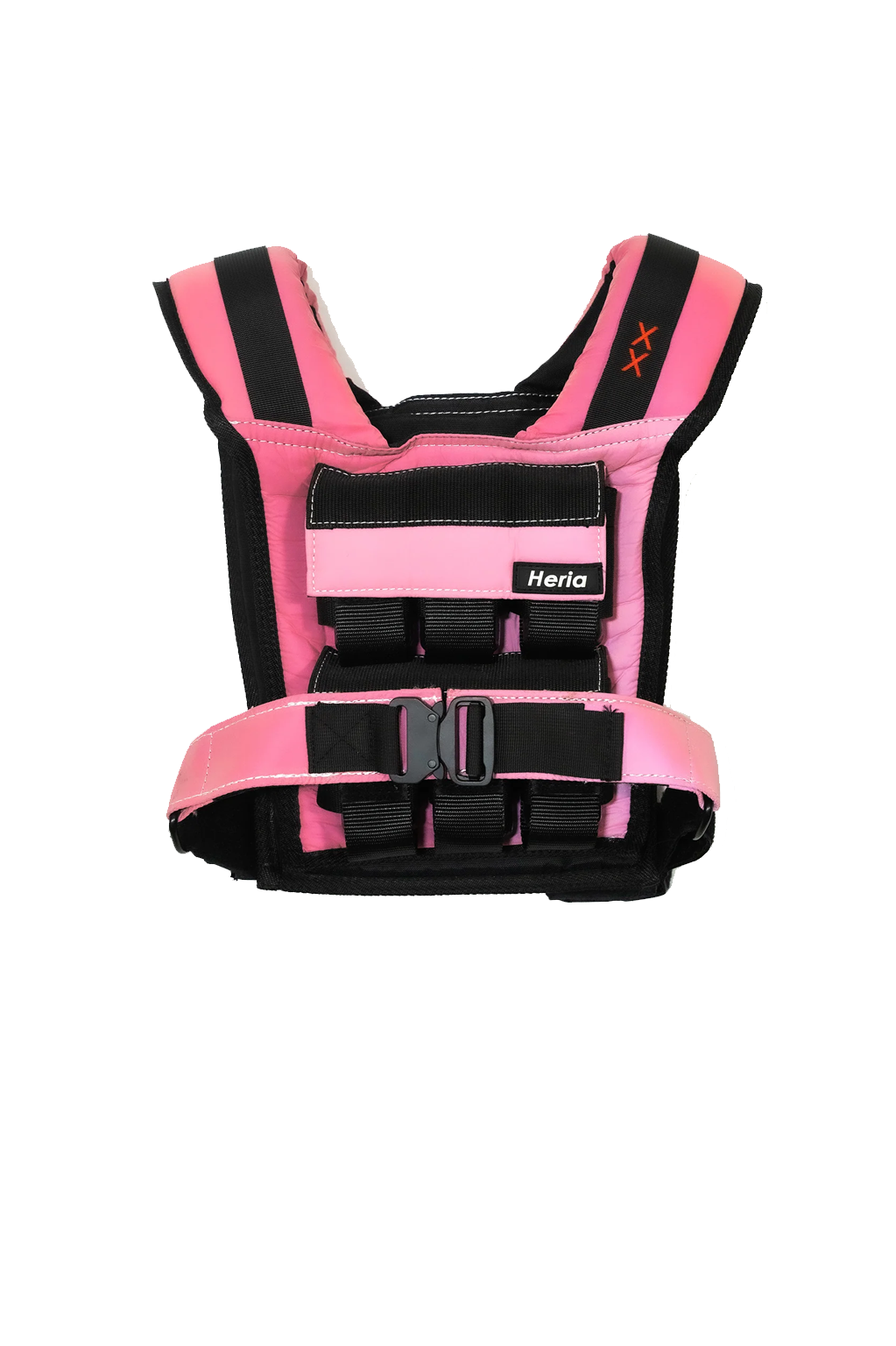 Heria weight vest pink gradient 28lb 2c