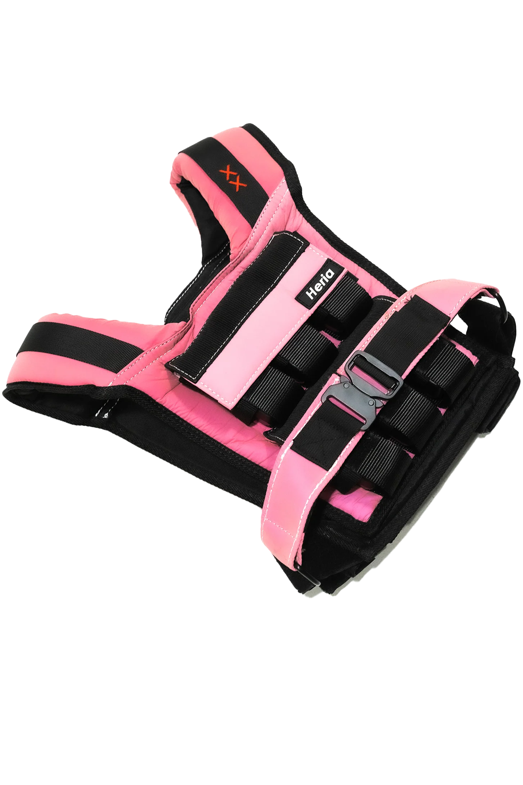 Heria weight vest pink gradient 28lb 3c
