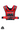 Heria weight vest red 28lb 1c
