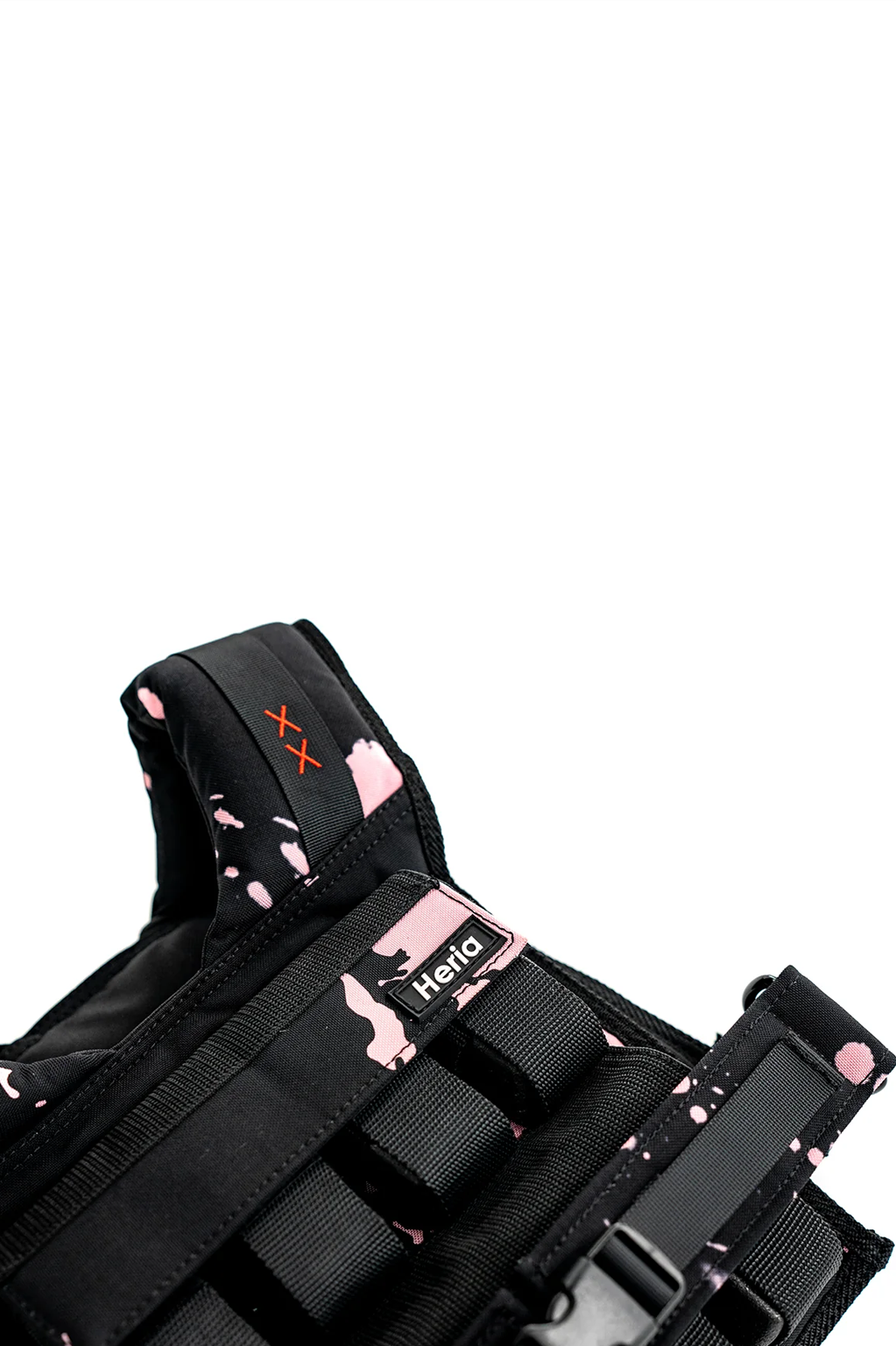 Heria weight vest black pink 35lb 4c