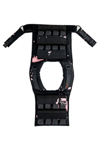 Heria weight vest black pink 35lb 5c