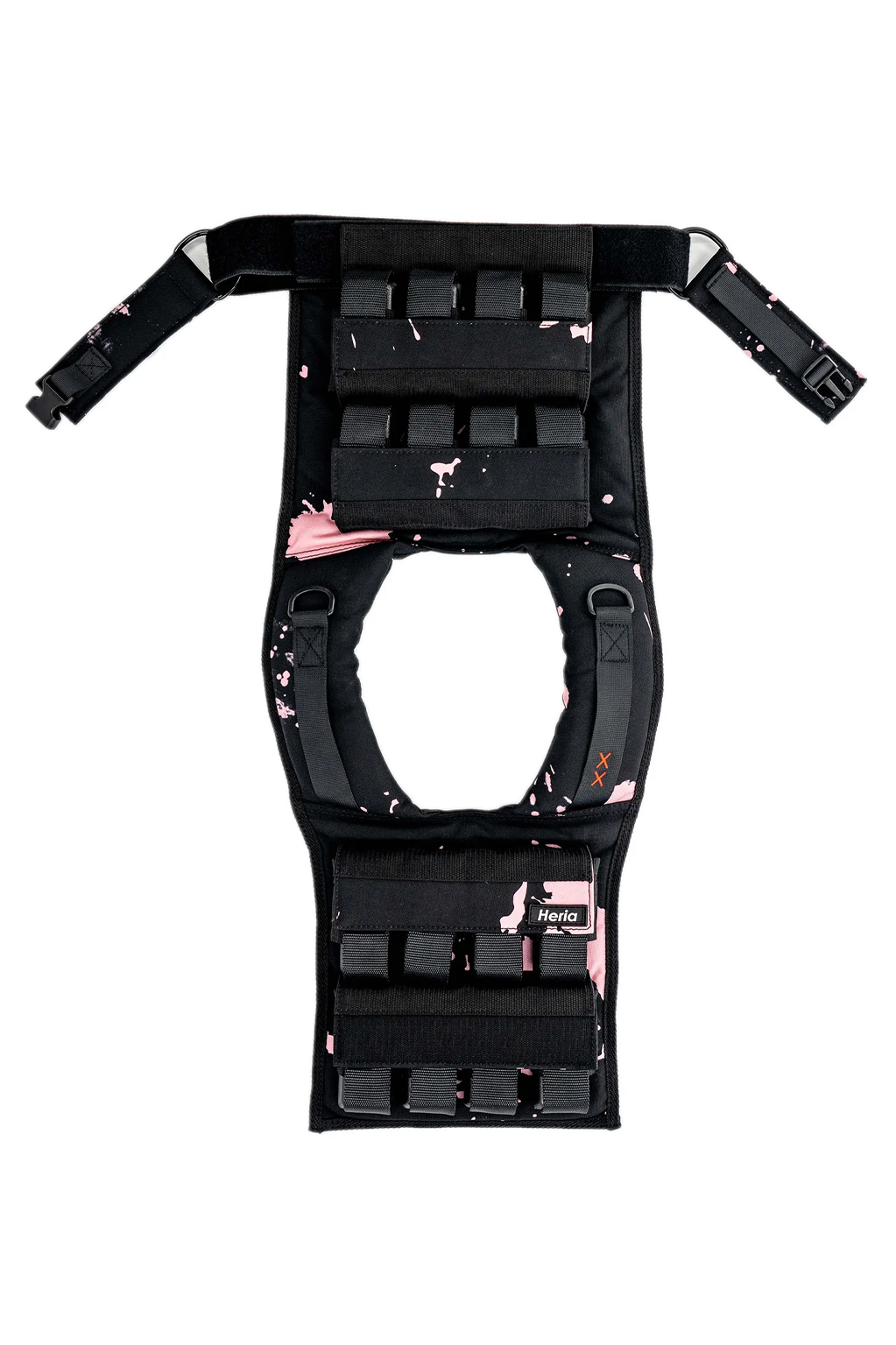 Heria weight vest black pink 35lb 5c