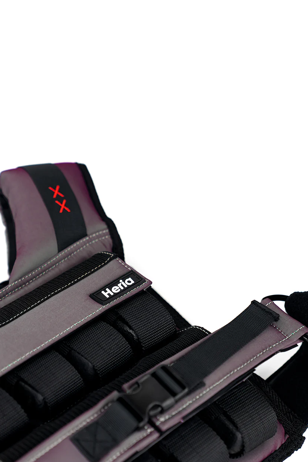 Heria weight vest iridescent 35lb 4c