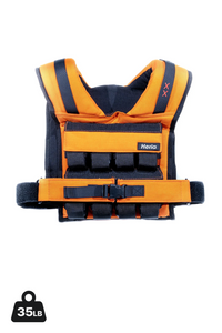 Heria weight vest orange 35lb 1c