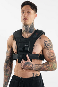 Heria weight vest black 18lb 2c