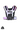 Heria weight vest pink gradient 18lb 1c