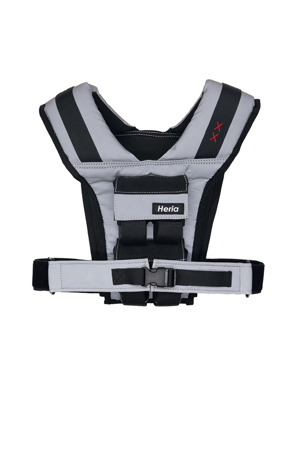 18LB Weight Vest - 3M Reflective Grey