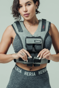 Heria weight vest reflective3m 18lb 4c