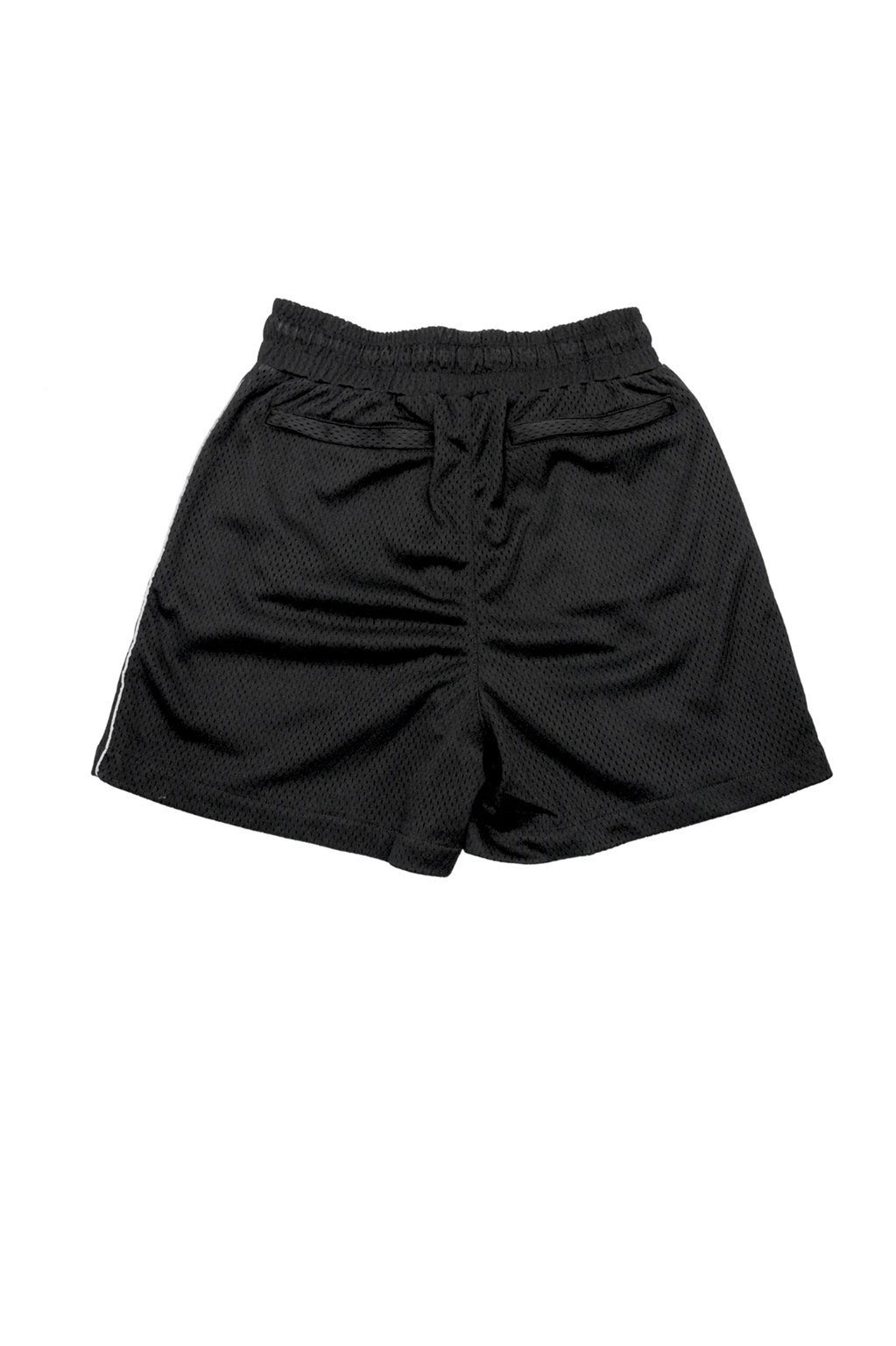 Heria Mesh Shorts with 3M Reflective Piping - Black 2c