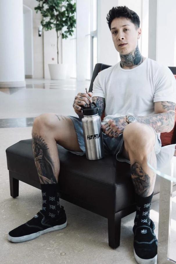 Heria Water Bottle - Metal Silver 2c