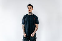 Acid Wash Black Tshirt 2c