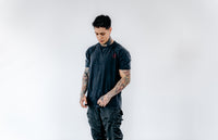 Acid Wash Black Tshirt 3c