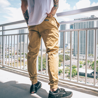 Chino Joggers Brown 6c