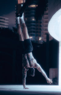 Heria Mesh Shorts with 3M Reflective Piping - Black 9c