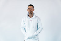 Heria Patch Hoodie - White 3c
