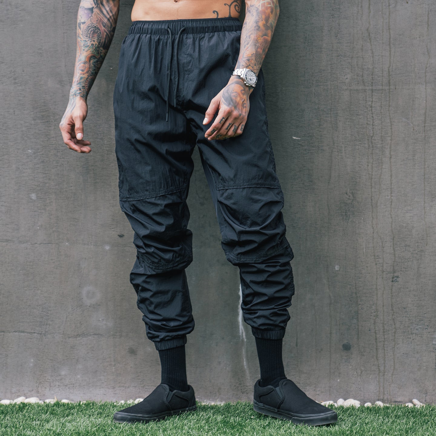 Track Pants - Black 2c