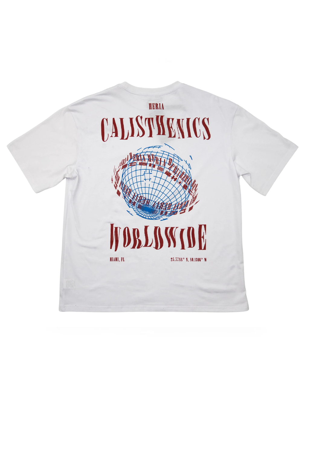 Calisthenics Worldwide Tee - White 1c