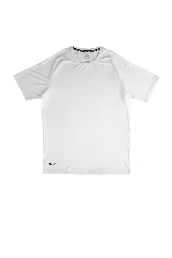 Heria Training Mesh T-Shirt - White