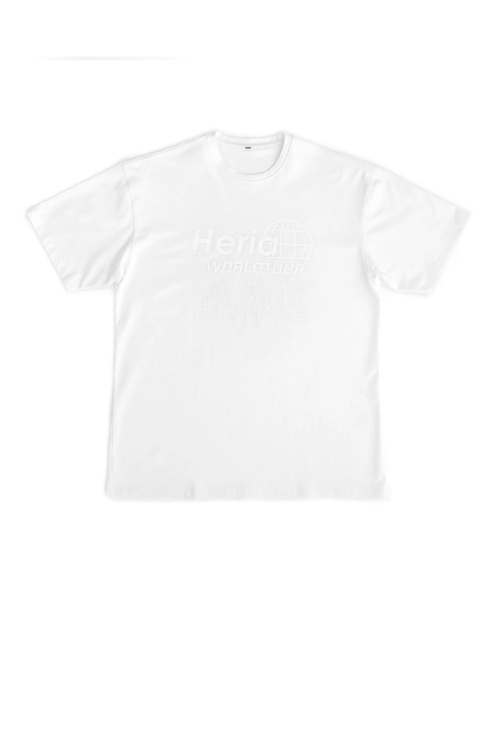 Heria | Original White T-Shirt – Chris Heria
