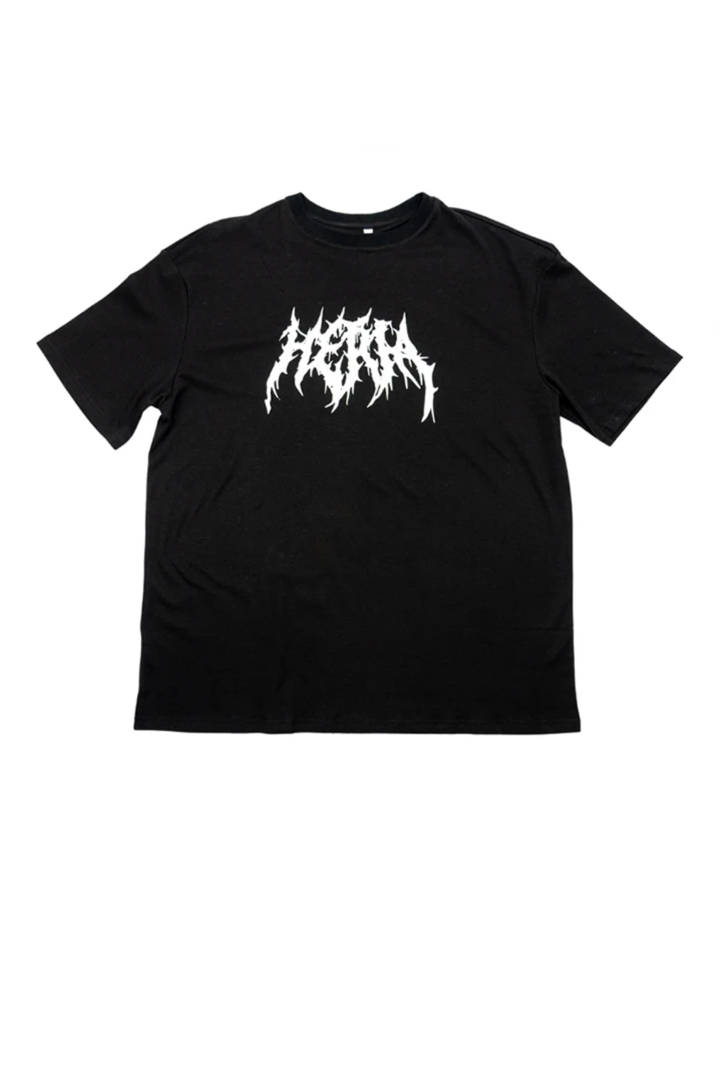 Heria Metal Logo Tee - Black