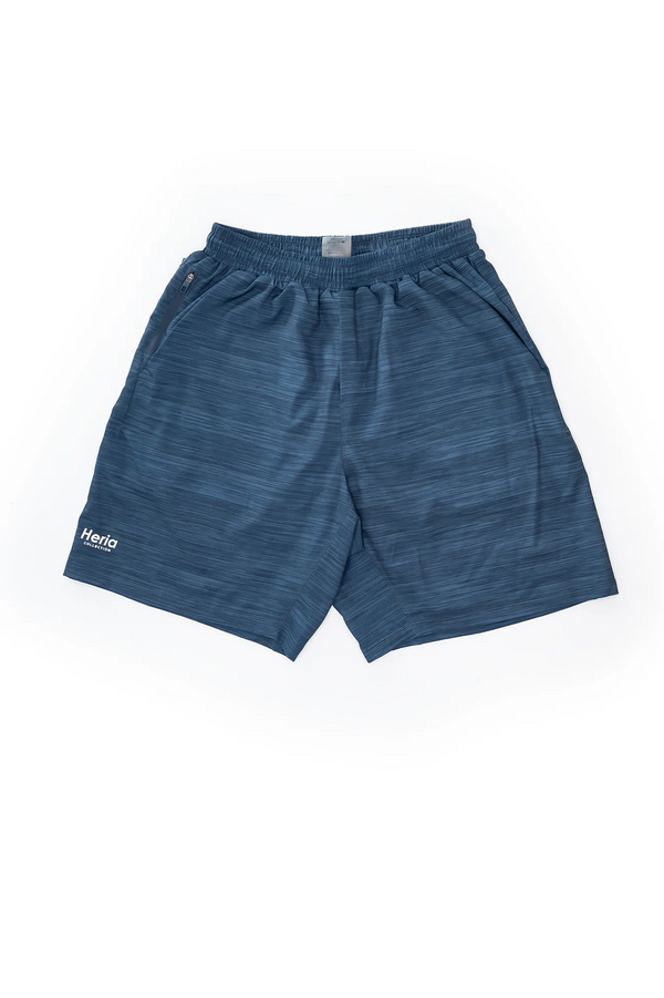 Heria Shorts - Heather Blue