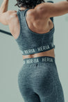 Heria Women's Grey Sports Bra (3879722221610)