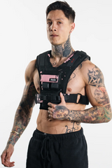 18LB Weight Vest - Black/Pink