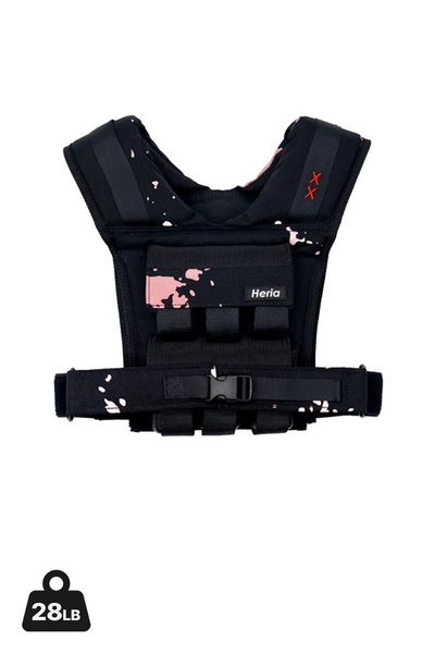 Heria 28lb Weight Vest – Midweight Adjustable Vest for Strength