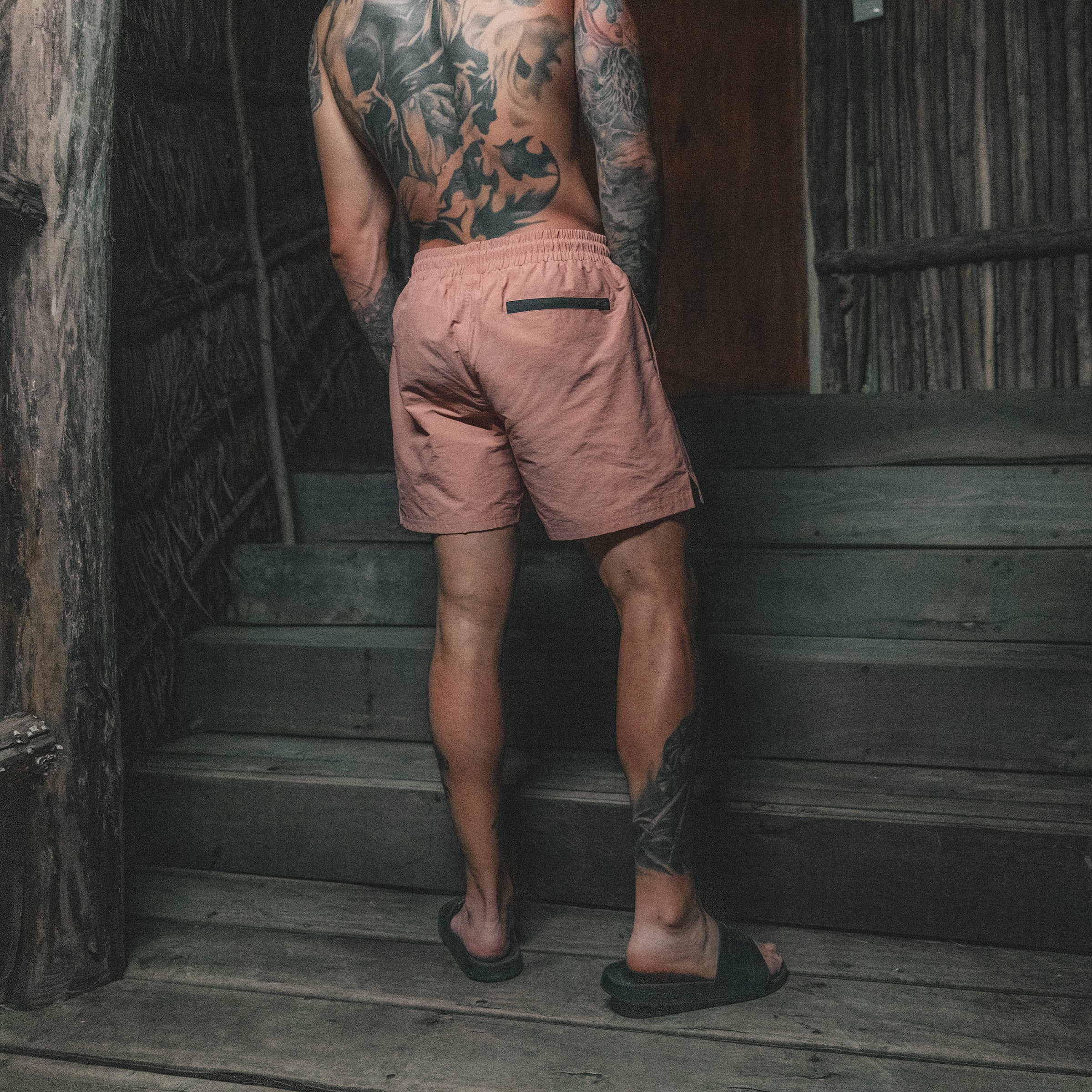 Heria Training Trunks - Salmon – Chris Heria