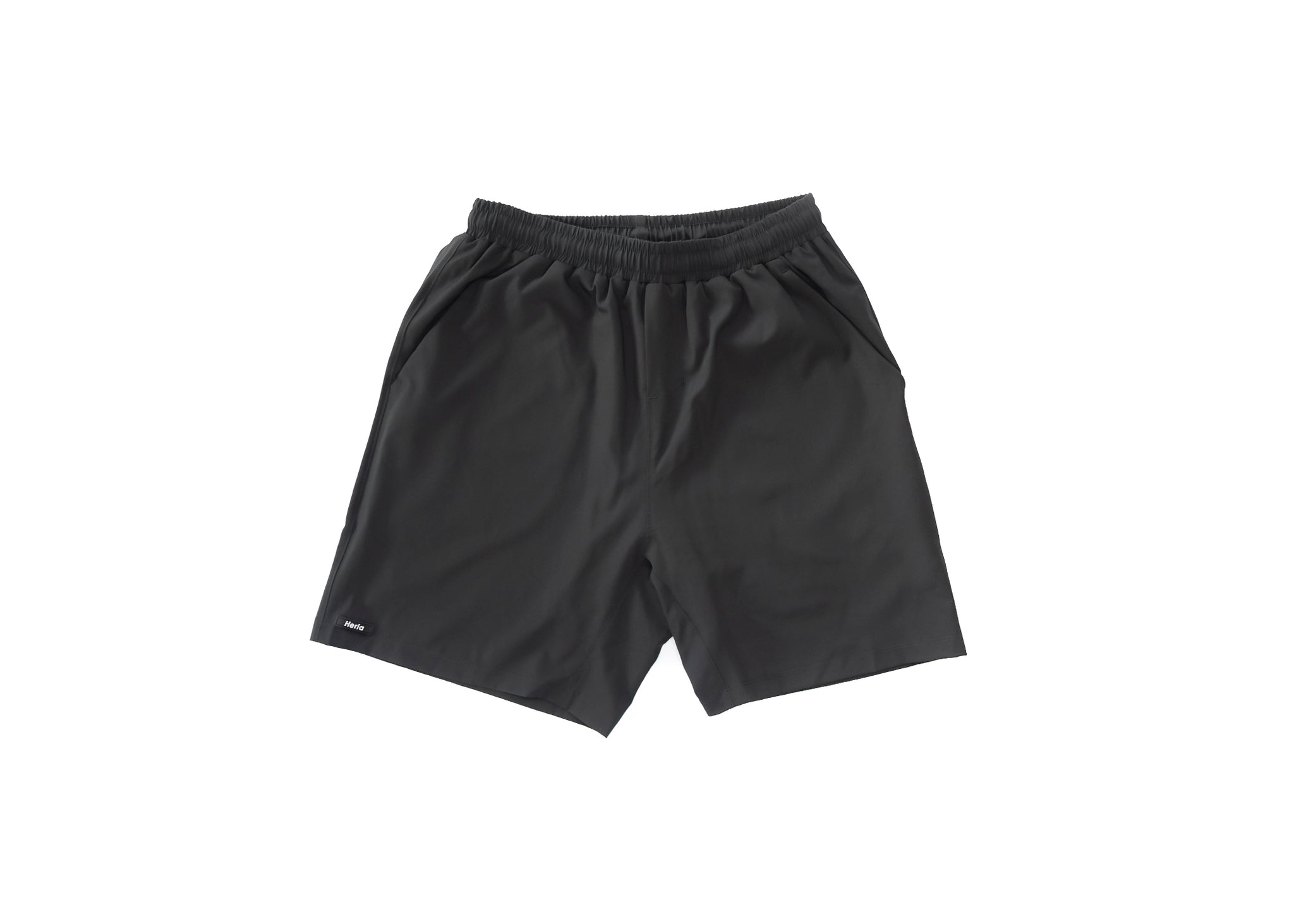 Heria Shorts - Solid Black (4629603483690)