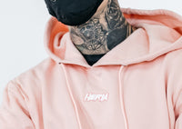 Heria Patch Hoodie - Pink 3c