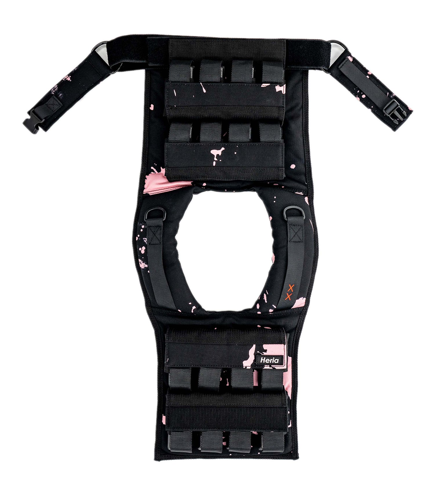 35LB Weight Vest - Black/Pink (6660424663082)