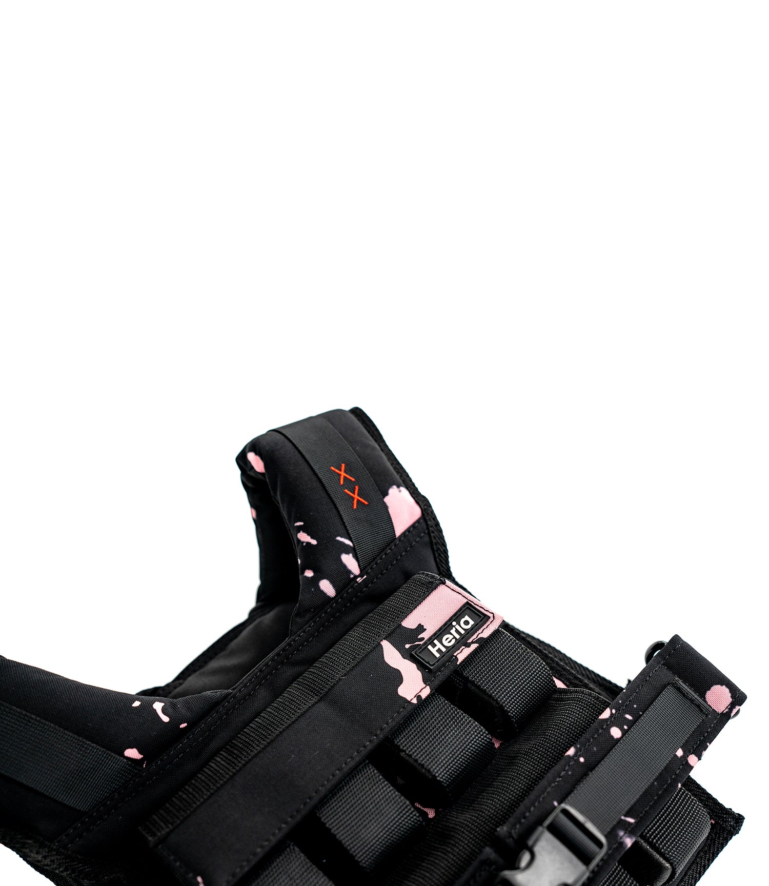 35LB Weight Vest - Black/Pink (6660424663082)