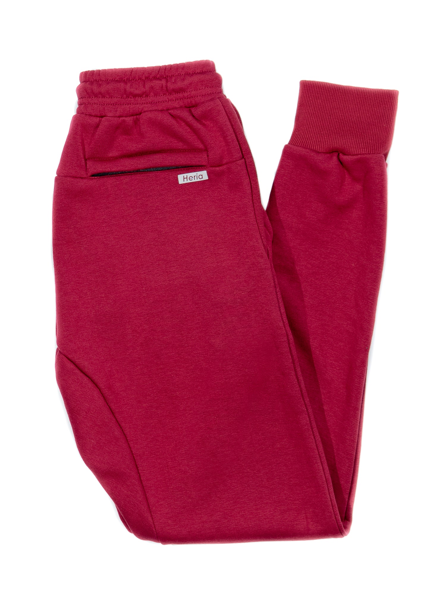 Heria Burgundy Joggers 3c