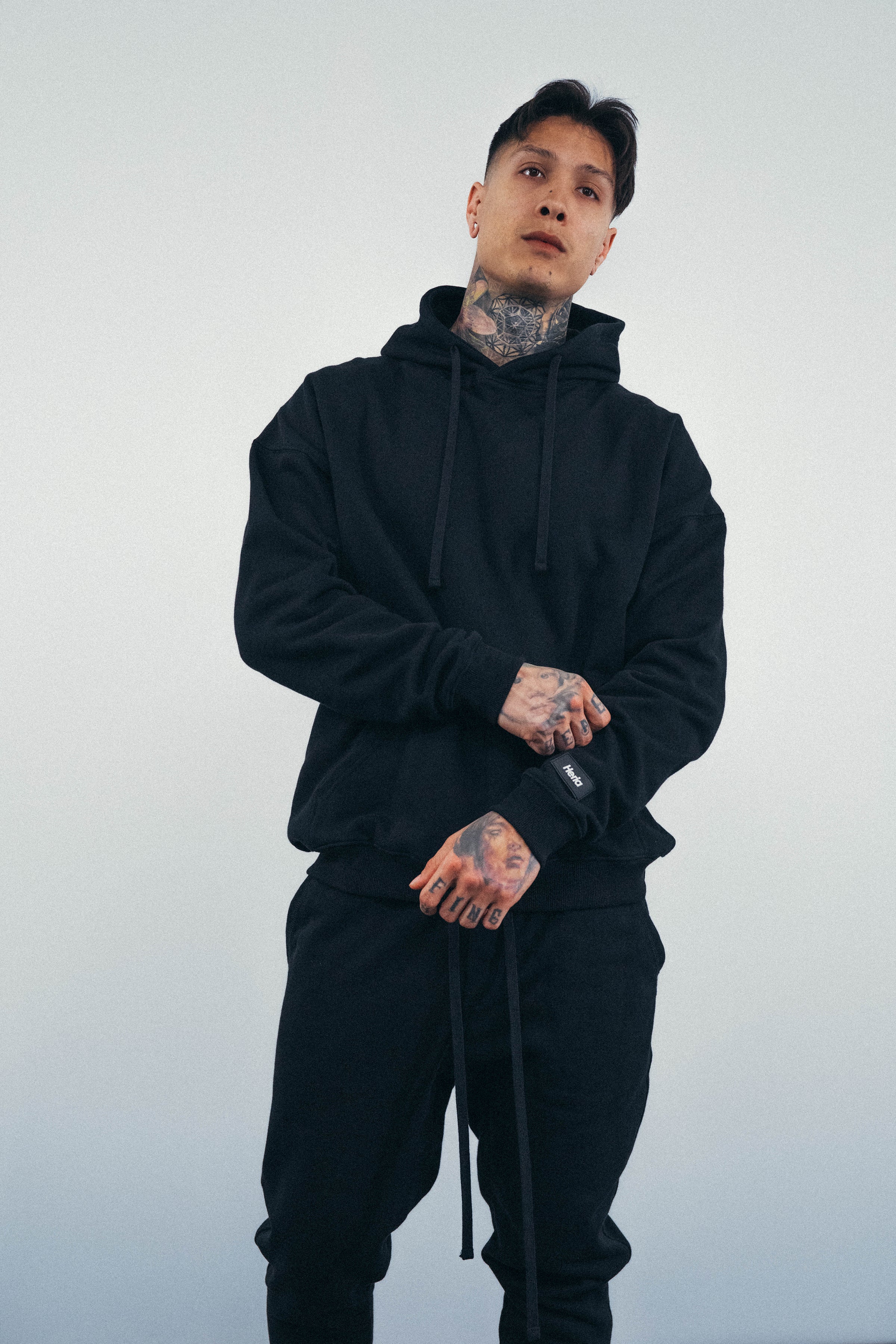 Heria Hoodie - Black – Chris Heria
