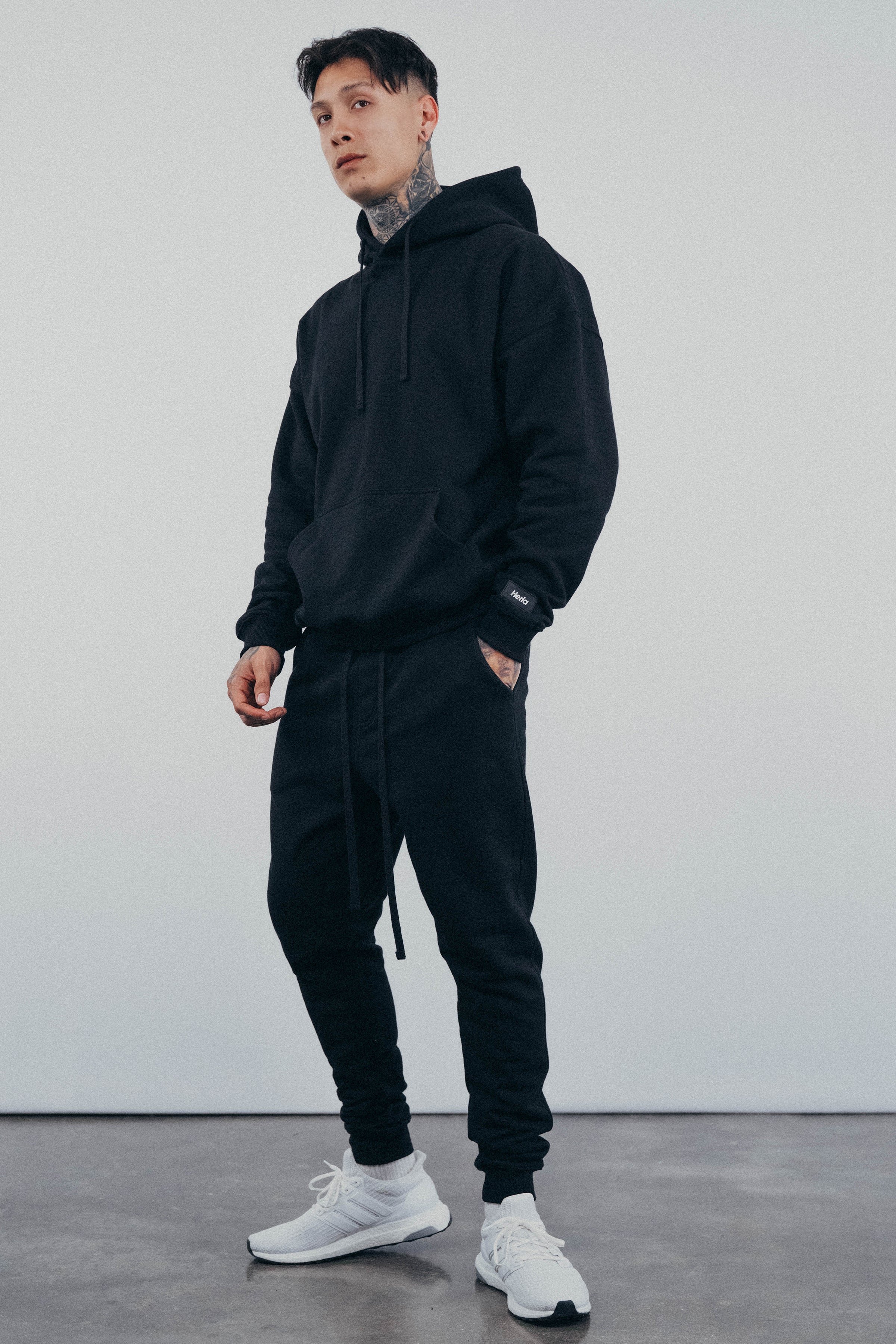 Heria Hoodie - Black – Chris Heria