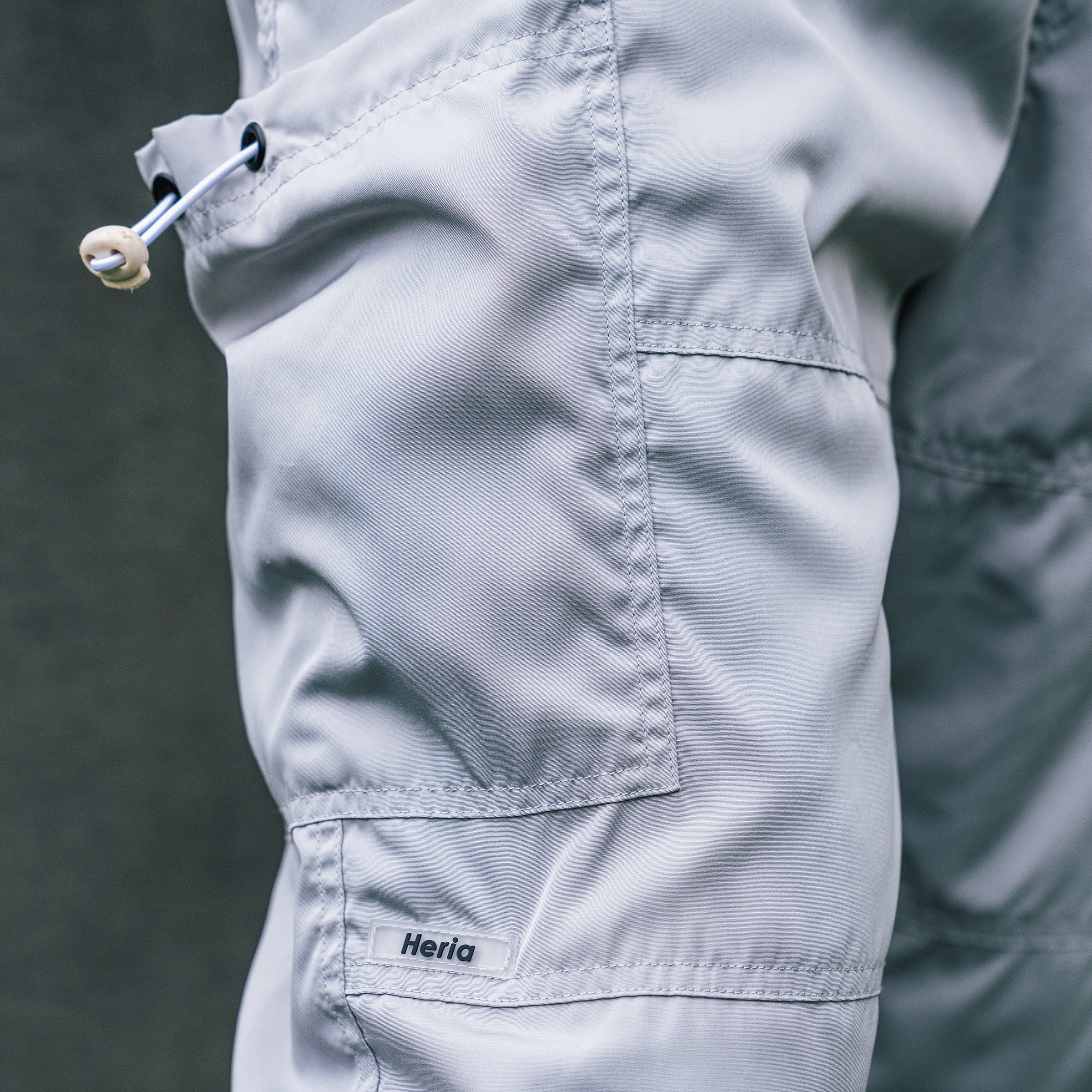Drawstring Track Pants - Grey – Chris Heria