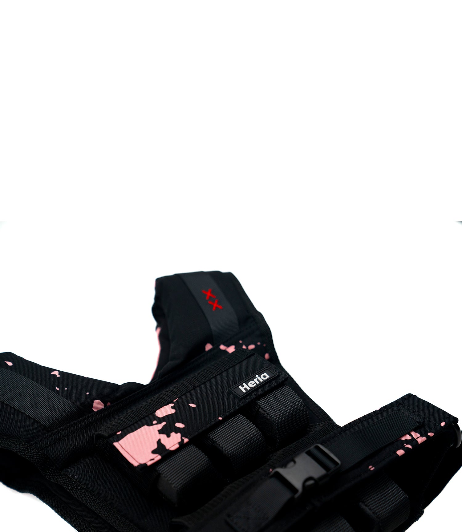 28LB Weight Vest - Black/Pink (6700964053034)