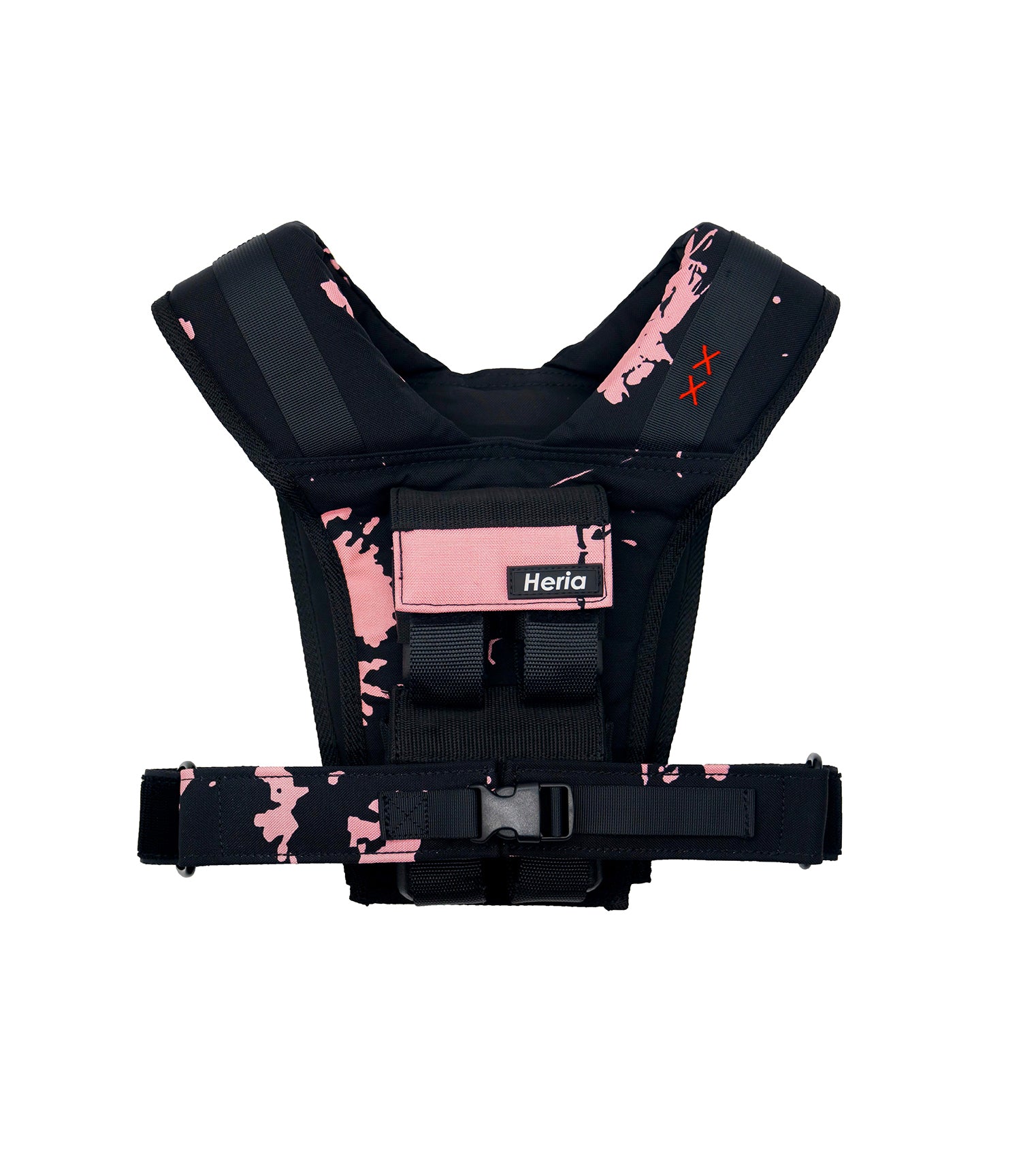 18LB Weight Vest - Black/Pink (6700954419242)