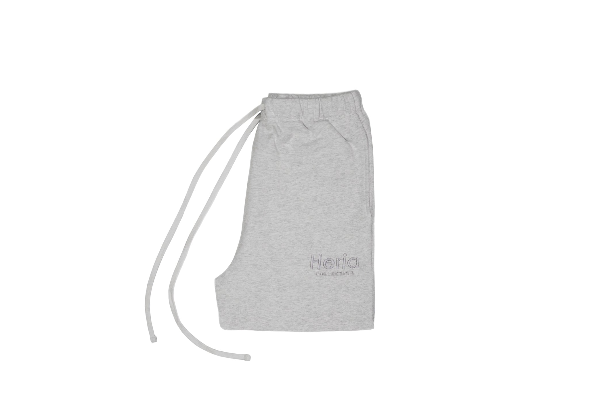 Heria Fleece Shorts - Grey (6707863158826)
