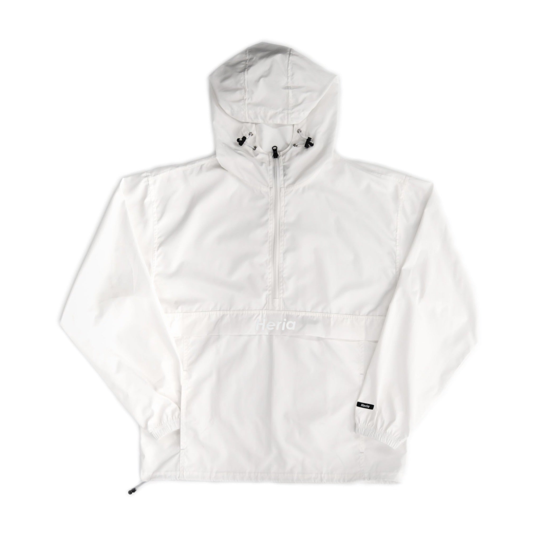 Heria Weatherproof Jacket - Could White (6619582136362)